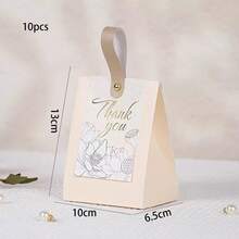 10pcs/Pack Wedding Party Gift Candy Box, High-End Paper Box, Souvenir, Birthday Party, Suitable For Various Festivals And Anniversaries - View 13