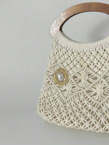 1枚女士优雅简约金属艺术造型时尚婚礼胸针，独特个性情侣魅力配饰 - 彩色 - 查看 18