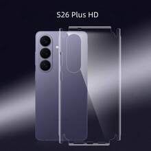 TPU Android Phone Screen Protector 1pc Phone Back Screen Protector, Compatible With Apple, Galaxy S25/S24 Ultra/S24 S25 Plus/S24/S25/S26/S26+/S26 Ultra, High Definition, Matte Full Edge, Self-Healing Scratch & Bubble Resistant TPU Protective Film Mother's Day Gift - HD Film - View 8