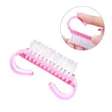 20 件套指甲刷除尘刷半透明除尘刷指甲清洁刷塑料刷套装 - 彩色 - 查看 3