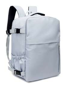 男士背包，大容量旅行背包，工作学习背包，时尚笔记本电脑包，短途商务旅行行李包，瑞安航空和威兹航空认可的旅行背包 - 彩色 - 查看 13