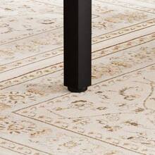 Dining Table And Chairs Set, Bar Table With 2 Benches, Kitchen Table With Chairs, Industrial Style Breakfast Table For Kitchen, Living Room, Reception Room, Rustic Brown And Black - Brown + Black - View 7