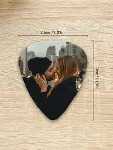 12pcs Custom Photo Guitar Pick, Custom Text Guitar Pick, Personalized Bass Guitar Accessories, Guitar Pick, Musician Gift, Guitar Pick Gift, Mother's Day Gift, Father's Day Gift, Valentine's Gift, Anniversary Gift, Graduation Gift, Ideal Gift For Father/Mother, Unique Gift For Husband/Wife, Perfect Gift For Boyfriend/Girlfriend, Personalized Gift For Him/Her - Two Names - View 7