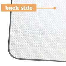 3pcs Curved Bathroom Anti-Slip Anti-Moisture Bath Tub Toilet Home Soft Absorbent Anti-Slip Mat Shower Non-Slip Small Rug - Grey - View 3