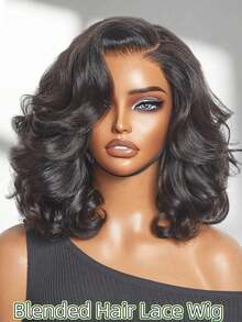 Tóc giả toàn phần 13x4 độ dày 200% kiểu sóng tự nhiên, tóc giả toàn phần 13x6 độ phân giải cao, tóc nguyên chất chưa qua xử lý, kết cấu sóng tự nhiên, đế lưới thoáng khí, tóc giả toàn phần 13x4 độ dày 250% độ phân giải cao, đường chân tóc được tỉa sẵn, hòa quyện liền mạch, tóc giả nữ thoải mái và bền bỉ. - Tự nhiên & Đen - Xem 21