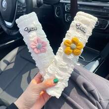 汽车透气气泡安全带肩垫，通用四季汽车安全带颈部保护套 - 泡芙mua小花 - 查看 1