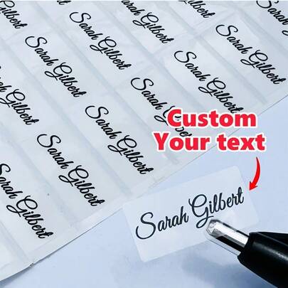 35pcs Customizable Transferable Stickers - Allows For Personalization With Photos, Names, Or Logos - Ideal For Customizing Cups, Notebooks, Wedding Gifts, Corporate Gifts, As Well As For Pets And Families, Perfect For The Back-To-School Season And Easter