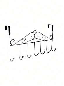 1个免钻孔壁挂式挂钩，神奇墙面挂钩，强力粘钩，适用于悬挂衣物和帽子 - 多色 - 查看 12