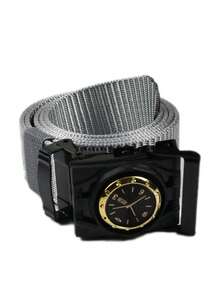 1条几何图案休闲尼龙男士腰带，百搭日常佩戴，加长140厘米 - 尼龍帶 - 查看 9