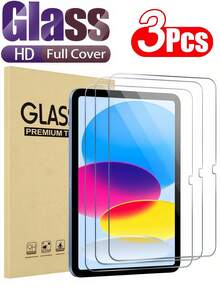 3pcs Ultra HD Tempered Glass Film Tablet Screen Protector Compatible With 5th/6th/7th/8th/9th/10th/11th/12th 11inch 13inch 10.2inch 9H Hardness Explosion-Proof And Scratch Resistant Protective Film - 3PCS - View 25