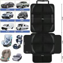 1pc Child Car Seat Anti-Slip Pad, Automotive Safety Seat Cushion - Multicolor - View 3