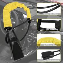 Heavy Duty Anti-Theft Steering Wheel Lock Car Security Vehicle Safety Device UK - A - 查看 2