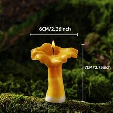 1 pièce Bougie parfumée en forme de champignon réaliste de 8 cm, bougie à l'arôme de cèpes, décoration d'ambiance, bougie de forme spéciale, accessoire photo, cadeau d'anniversaire - idéal pour les faveurs de mariage, les cadeaux pour les amis, la décoration de la maison, l'utilisation quotidienne, les célébrations de fête, la relaxation et la méditation, les cadeaux d'anniversaire, les accessoires photo, l'éclairage d'urgence, la jolie décoration de chambre - A - Voir 12