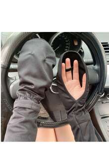 Women's Anti-UV Ice Sleeves, Loose Fit Driving Arm Sleeves, Breathable Hand & Finger Protection, Summer - Multicolor - View 14