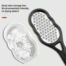 Bàn chà chân chuyên nghiệp bằng thép không gỉ | Thiết kế chống bắn nước, tay cầm tiện dụng, bề mặt chà nhám thô và mịn, chất liệu nhựa bền, lý tưởng cho việc chăm sóc spa tại nhà và làm móng. - Nhiều màu - Xem 5