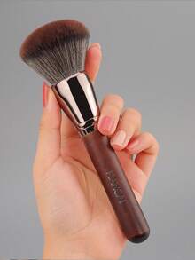 1pc Professional Soft Makeup Brush Makeup Tools Liquid Foundation Concealer Make Up Brush Wood Handle Brushes Beauty Tool - Multicolor - View 6