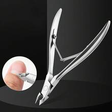 Professional Stainless Steel Manicure And Pedicure Tools Set, Multi-Function Nail Care Kit Including Nail Clippers, Cuticle Nippers And Cuticle Pusher, Durable Rust-Proof Grooming Tools For Salon Quality Home Use, Suitable For Personal Daily Hand And Foot Care - Silver - View 12