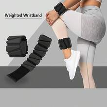 Adjustable Waterproof Silicone Wrist & Ankle Wraps, 2lb Weight Fitness Equipment, Portable Strength Training Gear For Legs And Wrists - Multicolor - View 3