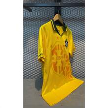 Brazilian National Team Shirt, 1994 World Cup, Yellow, Player Version, Retro Yellow. - 黃色 - 查看 6