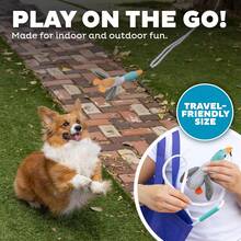 Outward Hound Tail Teaser Interactive Dog Wand Toy, Squeaky Plush & Crinkle Sounds For Active Play, Multicolored - Duck - View 5