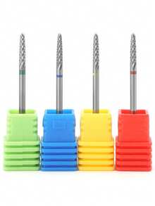 3/32英寸优质专业钨钢死皮去除器指甲钻头，用于去除老茧和死皮 - 彩色 - 查看 3