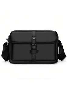 peach tree Men's Shoulder Leather Casual Crossbody Bag, Top Layer Of Cowhide Handbag, Fashionable Leather Bag, Tote Bags For University - Multicolor - View 13