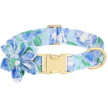 Nylon Flower Print Dog Collar, Suitable For Small, Medium And Large Dogs - Multicolor - View 20