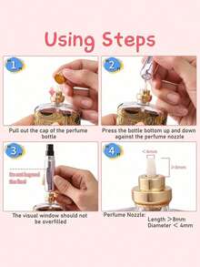 1/4/5/10Pcs 5ml Refillable Perfume Atomizer Bottle, Mini Portable Spray Container For Fragrance Travel Refill, Multicolor Empty Perfume Bottle, Compact Toiletry Accessory For Travel Essentials, Summer Vacation, Weekend Trips And Holiday Gift - Multicolor - View 4