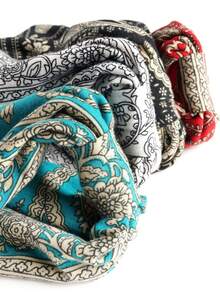 4pcs Women Paisley Pattern Fashion Hair Band For Daily Life Boho Headband,Hair Accessories For Women - Multicolor - View 4