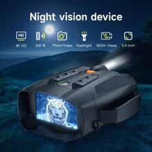 10x 4K Ultra HD Digital Night Vision Binoculars, 3-Inch High Resolution Display, And And Reliable Tactical Flashlight - Perfect For Outdoor Night Adventures And Wildlife Spotting, Great Gift For Men - Binoculars Night Vision - View 11
