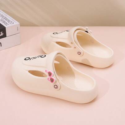 Sandalias de tacón de EVA de moda, nuevas sandalias de verano para mujer antideslizantes y cómodas, chanclas transpirables para enfermeras, trabajo al aire libre y playa