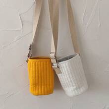 创意卡通保温杯套，绗缝杯套，适用于儿童水瓶和水杯 - 彩色 - 查看 4