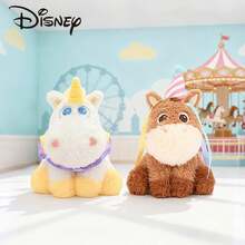 Disney Móc khóa hình ngựa bông Woody màu đỏ hình trái tim, màu kem, dành cho trẻ em, phụ kiện túi xách, quà sinh nhật, đồ trang trí nhỏ treo, móc khóa ba lô, quà tặng nhỏ dự tiệc, quà lưu niệm, quà tặng kèm theo. - Nhiều màu - Xem 3