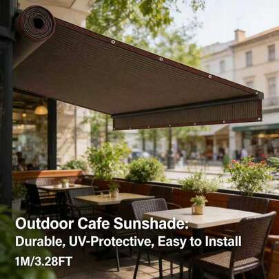 Sunscreen Cloth, 90% Shading Rate Horticultural Sunscreen Net, Mesh Canopy With Buttonholes, Suitable For Plant Coverage/Terrace Shading/Garden Pergola/Greenhouse/Carport Kennel