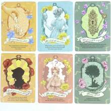 1 Box Jane Austen Oracle Cards, Focused On Life Guidance And Spiritual Enlightenment, Includes 48 Cards - Multicolor - View 6