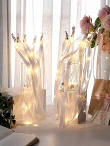 1/2/5pcs LED Glowing Fairy Wands With Ribbons And Bells, 3 Lighting Flashing Modes, Suitable For Wedding, Party, New Year, Thanksgiving, Graduation, Concert Party Gifts - One Size Fits All - View 8