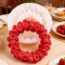 Silicone Molds,Raspberry Shaped Molds Crafting Handmade - Strawberry - View 1