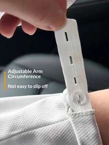 Women's Anti-UV Ice Sleeves, Loose Fit Driving Arm Sleeves, Breathable Hand & Finger Protection, Summer - Multicolor - View 8