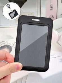 1 chiếc ví đựng thẻ hình bướm đính đá trắng, khóa kéo dễ mở chống thất lạc, thiết kế nơ tối giản, thích hợp để treo trên túi xách hoặc chìa khóa, dùng làm ví đựng thẻ ID, thẻ sinh viên, thẻ nhà hàng, nắp trượt hai khe đựng thẻ. - Nhiều màu - Xem 8