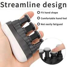3pcs Piano & Guitar Finger Strength Trainer, Home Fitness Equipment Finger Exercise Tool - Multicolor - View 2