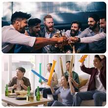 1个木柄不锈钢啤酒瓶起子，调酒师手持雕刻瓶起子，适用于酒吧、厨房、家庭和餐厅 - 米色 - 查看 6