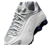 Nike Shox R4 'Metallic Silver White Royal' - 銀色 - 查看 4