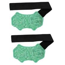 Paquete de enfriamiento reutilizable con correa ajustable. Contiene perlas de gel dispersables para un alivio efectivo de la molestia. Diseño de dos piezas para el pie y el tobillo, adecuado para tobillos y rodillas. Proporciona soporte para las piernas y promueve la recuperación muscular. - Ver 15