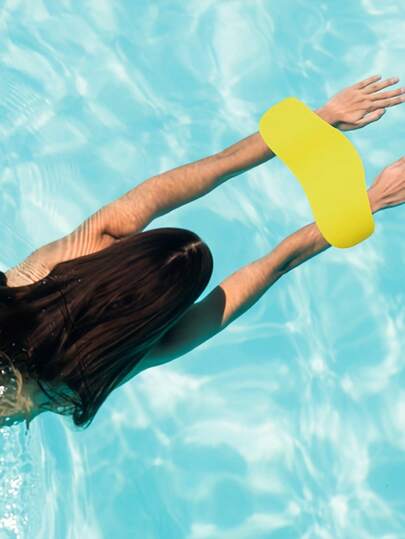 1pc Swimming Leg Board, Universal Adult Professional Kickboard, Freestyle & Breaststroke Kick Training Tool, Streamlined Ergonomic Design, Snug Leg Fit Won't Slip, High Buoyancy EVA Material, Water-Resistant & Durable, Improves Kicking Efficiency, Corrects Kicking Motion, Reduces Body Sinking, Helps Focus On Arm Stroke Training