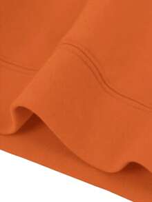 Áo hoodie in họa tiết phong cách đường phố thời trang mới năm 2026, tay dài, vai rớt, thiết kế dây rút thoải mái và đa năng, được thiết kế đặc biệt cho nữ, dáng ôm, kiểu dáng unisex cho mùa xuân, thu và hè, phù hợp để mặc hàng ngày. - Cam 2 - Xem 8