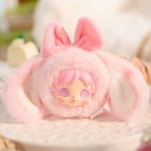 1 pieza Caja ciega de Aimee Rabbit, lindo colgante de muñeca de conejo de caramelo de ABS, 8 estilos regulares + 2 estilos ocultos, regalo coleccionable y lindo para niñas (caja ciega, bolsa misteriosa), sin peluche - Selecciona al azar una muñeca linda - Ver 7