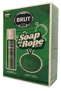 Brut Set- Deodorant Spray Long Lasting 200ml And Soap On A Rope 150g Mens Fragrance Gift Set - Multi Scents - View 1