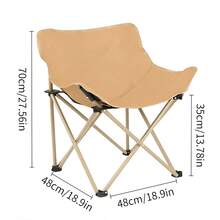 1 pezzo Sedia da campeggio pieghevole in lega di alluminio, sedia pieghevole portatile, sedia da picnic leggera, sedia da campeggio, sedia per il tempo libero in lega di alluminio con tessuto Oxford traspirante, sedia da esterno pieghevole portatile per picnic e barbecue. - Multicolore - Visualizzare 8
