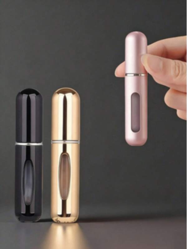 5/3支装迷你旅行香水瓶，5毫升可填充香水喷雾器，便携式迷你香水喷雾，适合旅行和户外活动，可选1/2/4/10/20支装