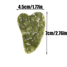 1/2/3/4件套玉石滚轮刮痧面部按摩工具，适用于面部和颈部，情人节和母亲节礼物，面部护理美容工具，美容师用品面部按摩滚轮 - 彩色 - 查看 15